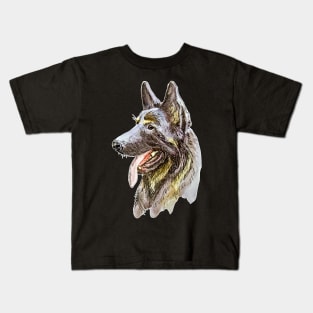 German shepherd Kids T-Shirt